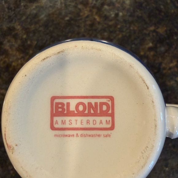 Delft Blond Amsterdam Ceramic Mug and Saucer Set 3 Mugs & 3 plates - Picture 3 of 11